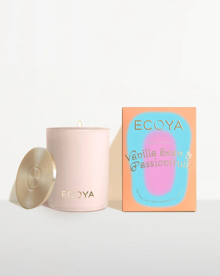 Ecoya Vanilla Bean & Passionfruit Madison Candle 400G