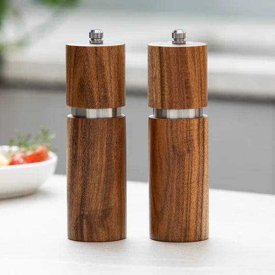 Gather Acacia Set of 2 Salt & Pepper Grinder