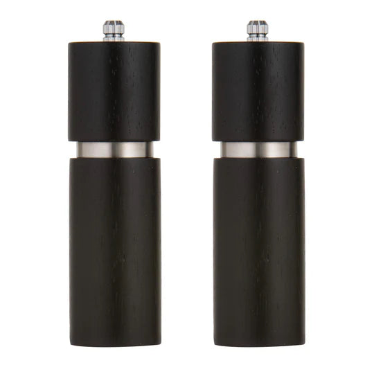 Gather Black Set of 2 Salt & Pepper Grinder