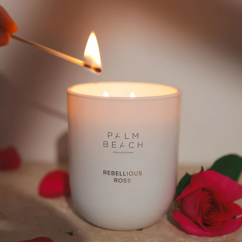 Palm Beach Collection Candle Rebellious Rose 400g