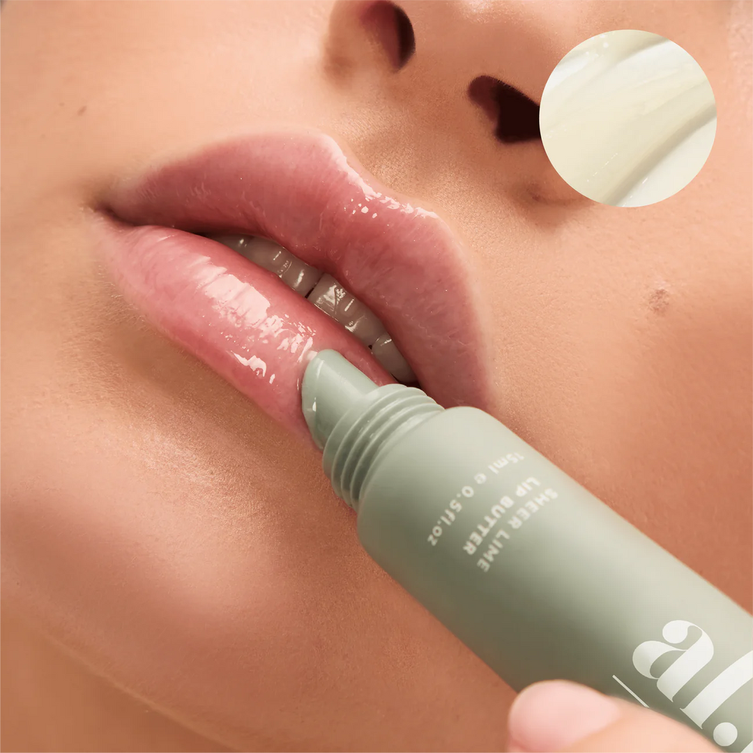 Al.ive Body Sheer Lime Lip Butter