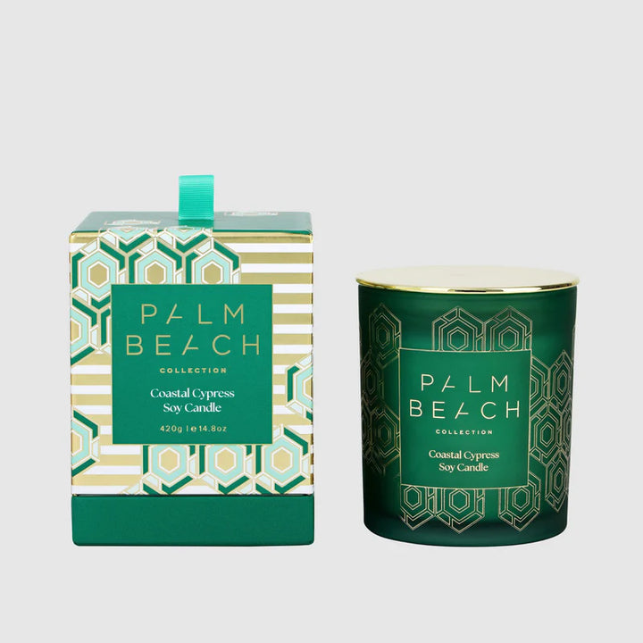 Palm Beach Standard Candle 420g Coastal Cypress