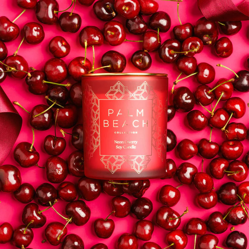 Palm Beach Standard Candle 420g Neon Cherry