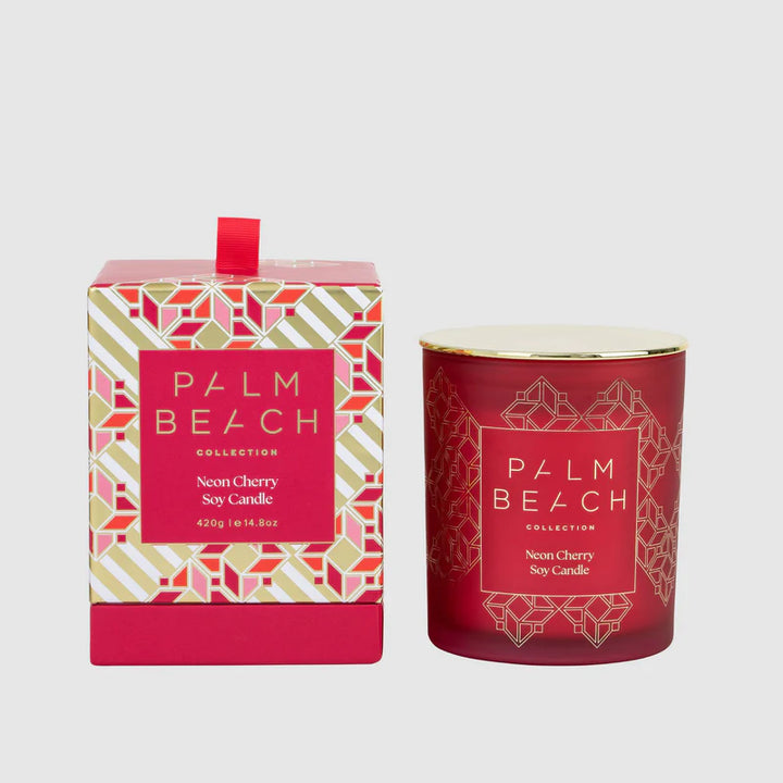 Palm Beach Standard Candle 420g Neon Cherry