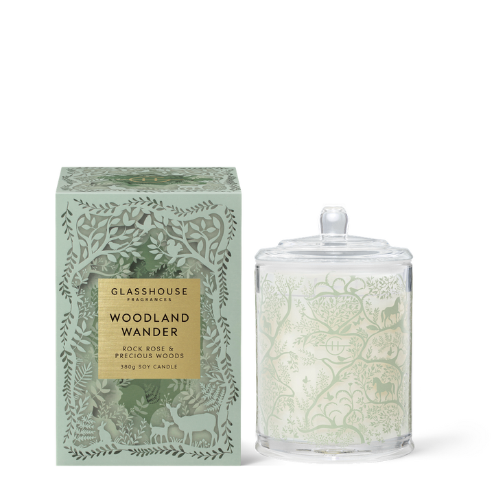 Glasshouse Fragrances Woodland Wander 380g Candle