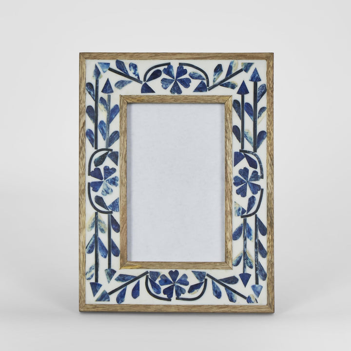 Alaia Bone Inlay Photo Frame 4x6