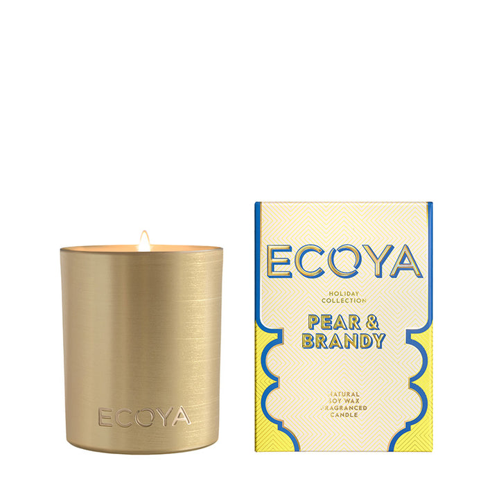 Ecoya Pear & Brandy Goldie Candle 460g