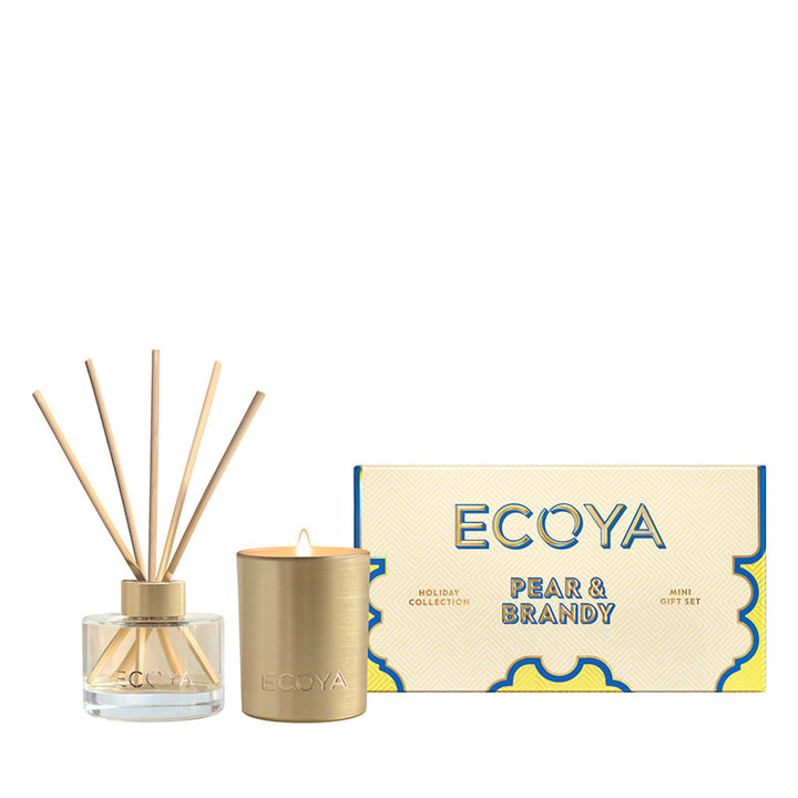 Ecoya Pear & Brandy Mini Gift Set