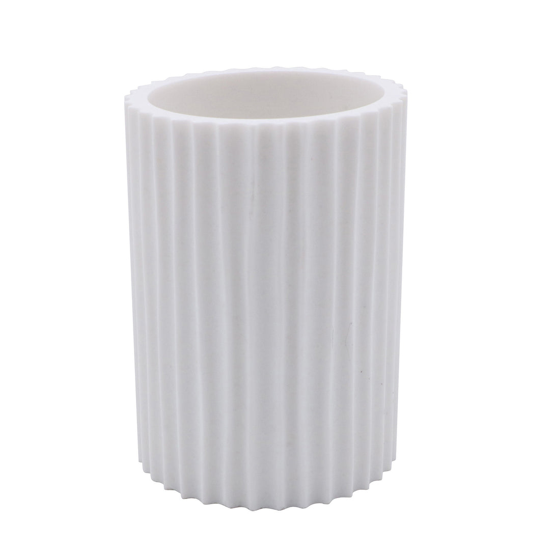 Round Tumbler White 7X11