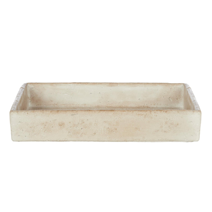 Napier Rectangular Tray 20x30x5cm Beige