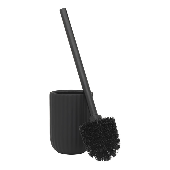 Porto Soho Toilet Brush Holder Black