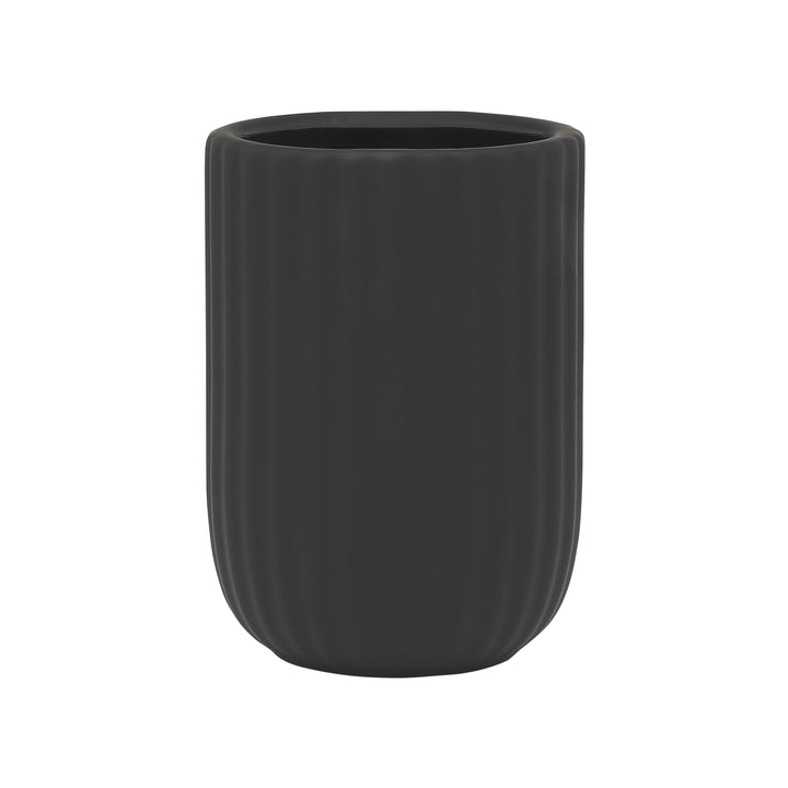 Porto Soho Toilet Brush Holder Black