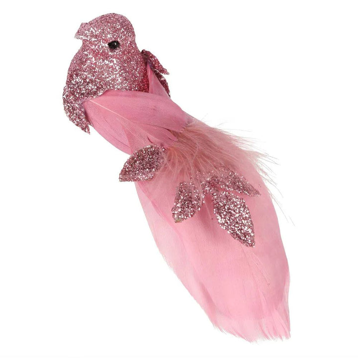 Gumm Clip on Bird Pink 13x3cm