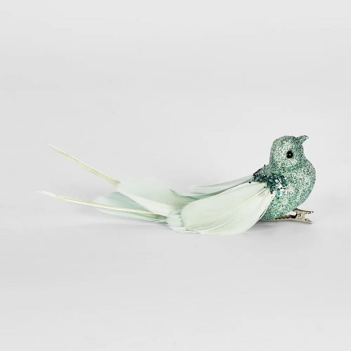 Spinky Clip on Bird Mint Green (Set of 6) 20x14x4.5cm