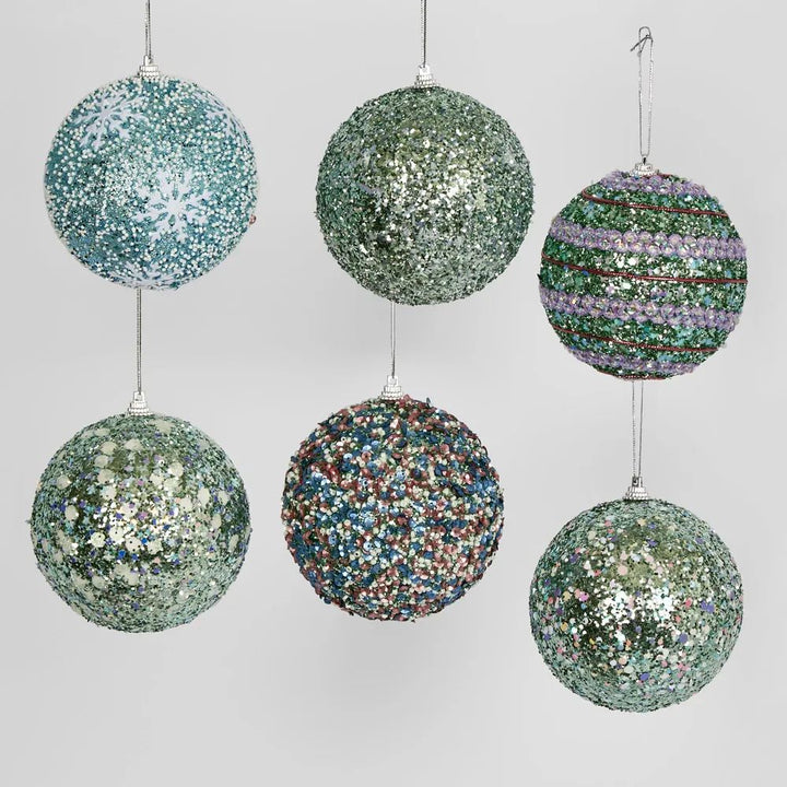 Greshe Baubles (Set of 6) 10cm