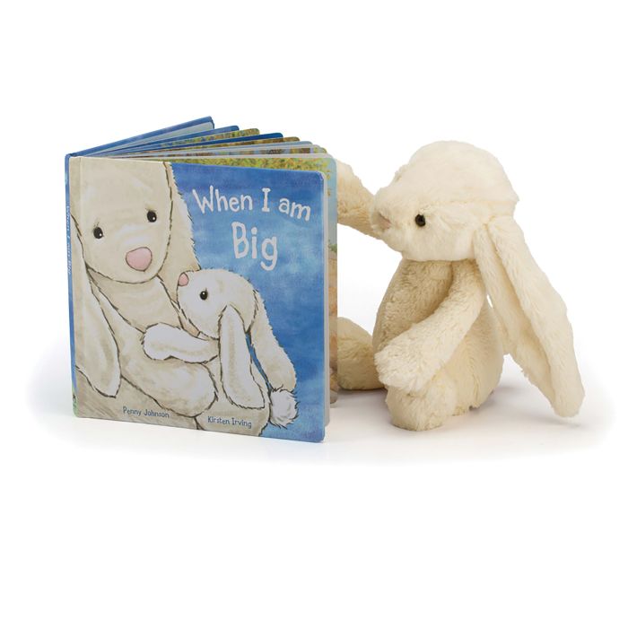 When I Am Big Book (Matches Bashful Cream Bunny)