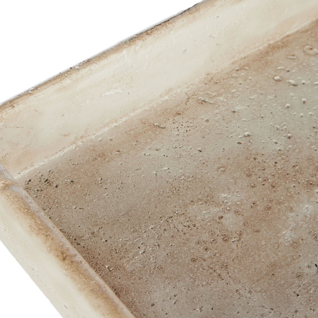 Napier Rectangular Tray 20x30x5cm Beige