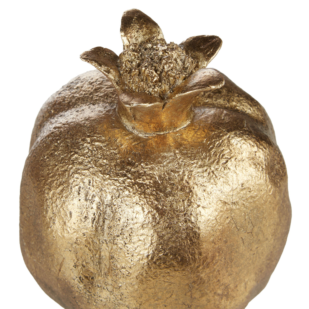 Agnes Large Pomegranate Sculpture 10x10x12cm Gold