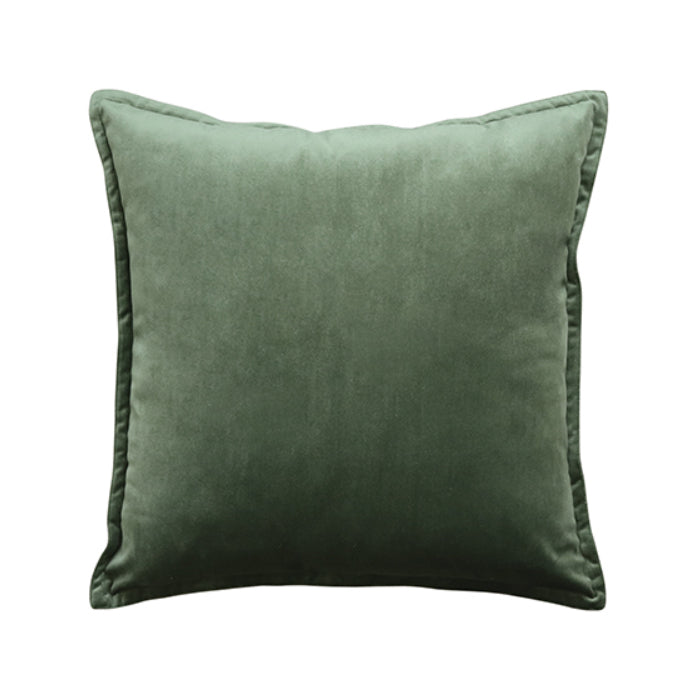 Mira Velvet Olive Cushion 50cm