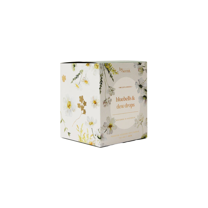 Wildflowers Bluebells & Dewdrops Candle 400g