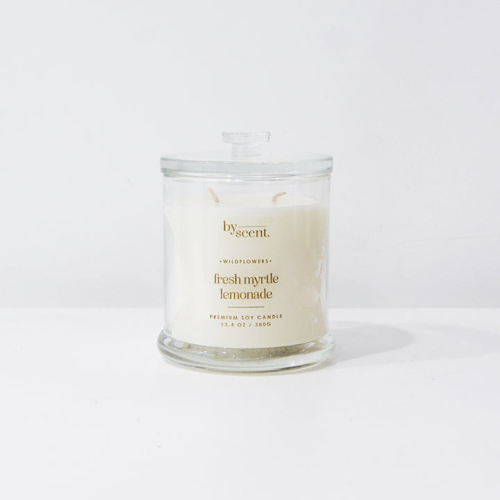 Wildflowers Fresh Myrtle & Lemonade Candle 400g